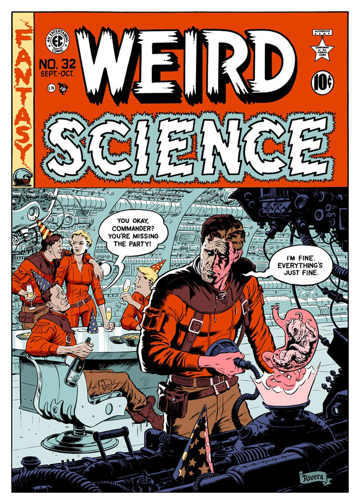WEIRD SCIENCE (regular) by PAOLO RIVERA