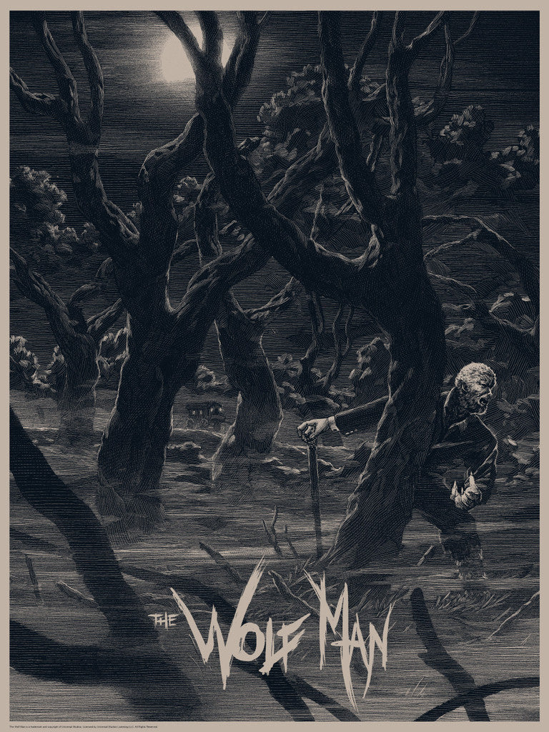 WOLF MAN, THE (variant) by Nicolas Delort