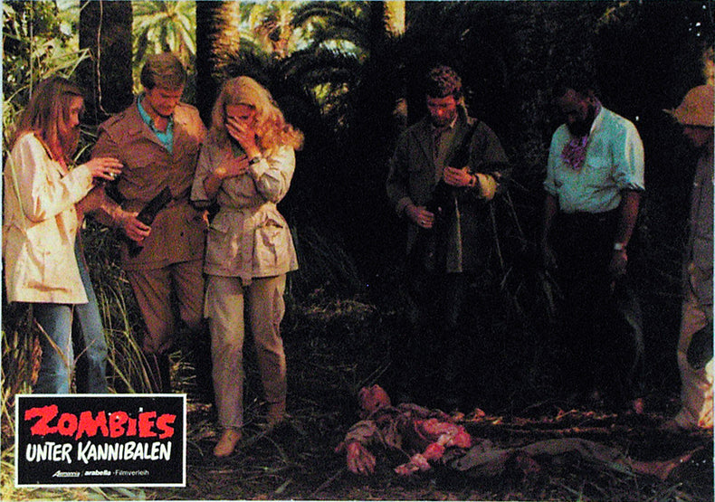 ZOMBIE HOLOCAUST - German lobby card v07