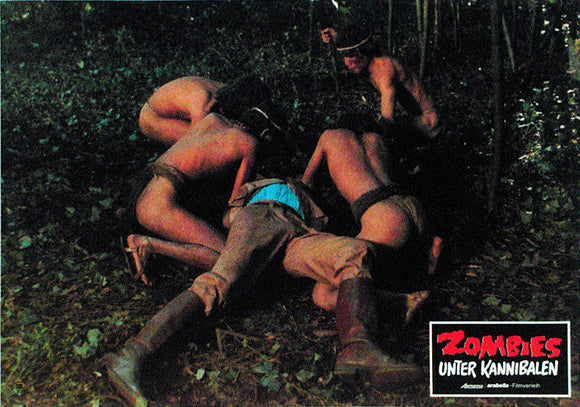 ZOMBIE HOLOCAUST - German lobby card v09